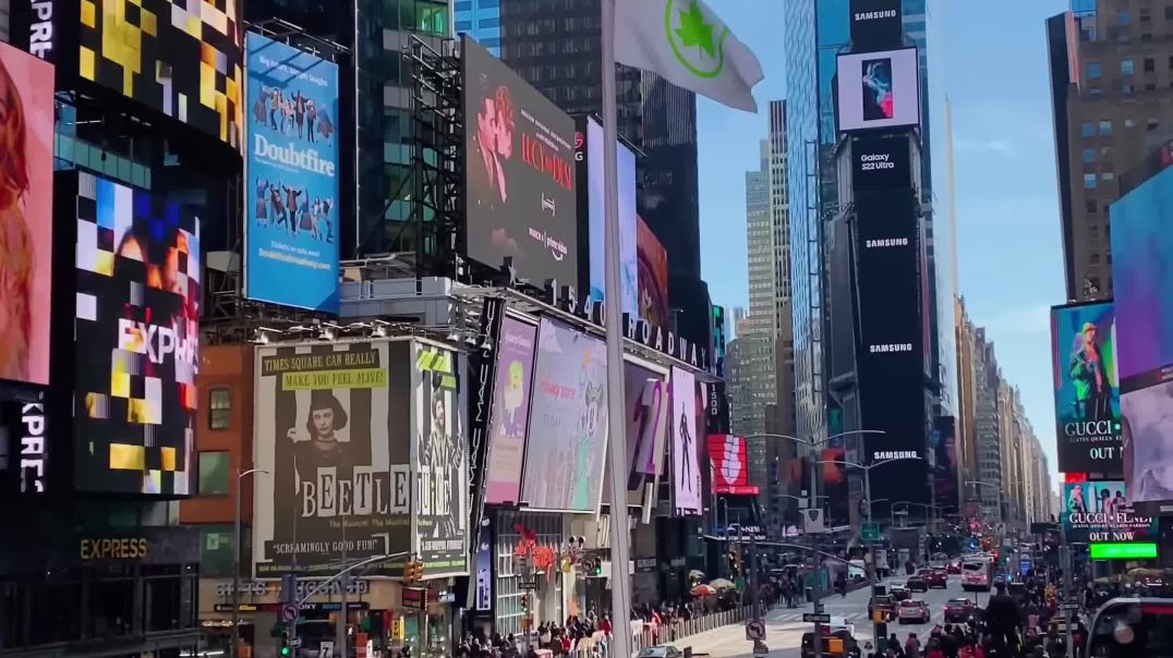 NEW YORK CITY Exploring Times Square in Manhattan, NY, USA  March 2022 #039 #[2]